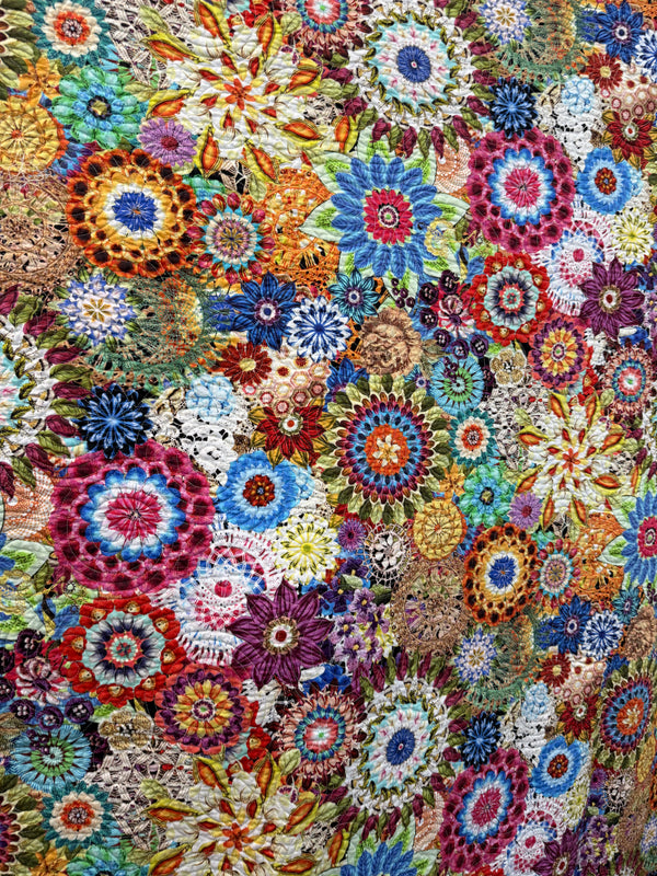 “Multi-Petals” Quilt 78” x 90”