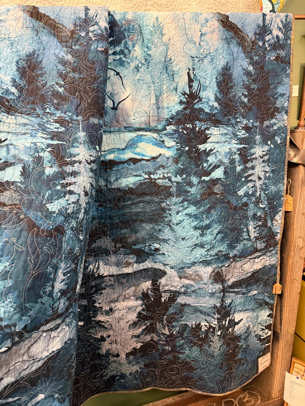 “Harvest Mystery” Quilt 94” x 100”