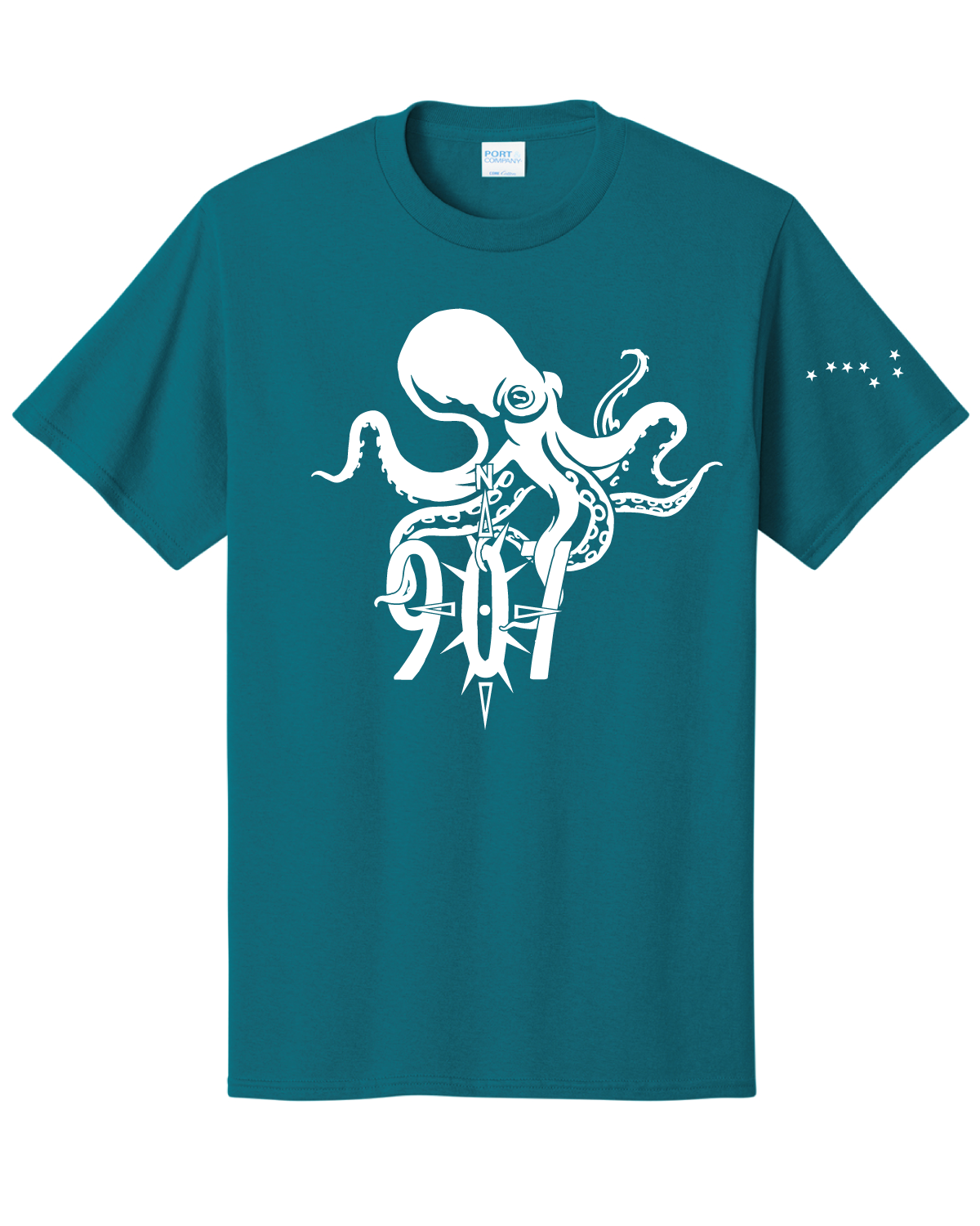 907 octopus T-shirt short Sleeve