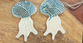 Pottery Ornament JellyFish