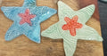 Pottery Ornament Sea Stars
