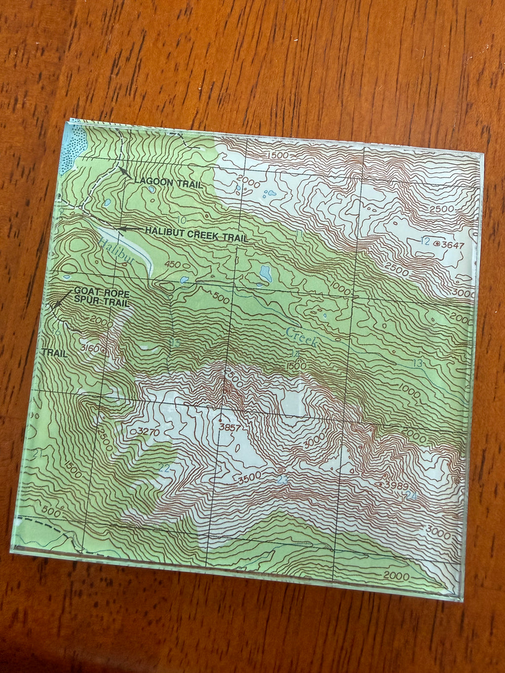 Alaska Map Coasters