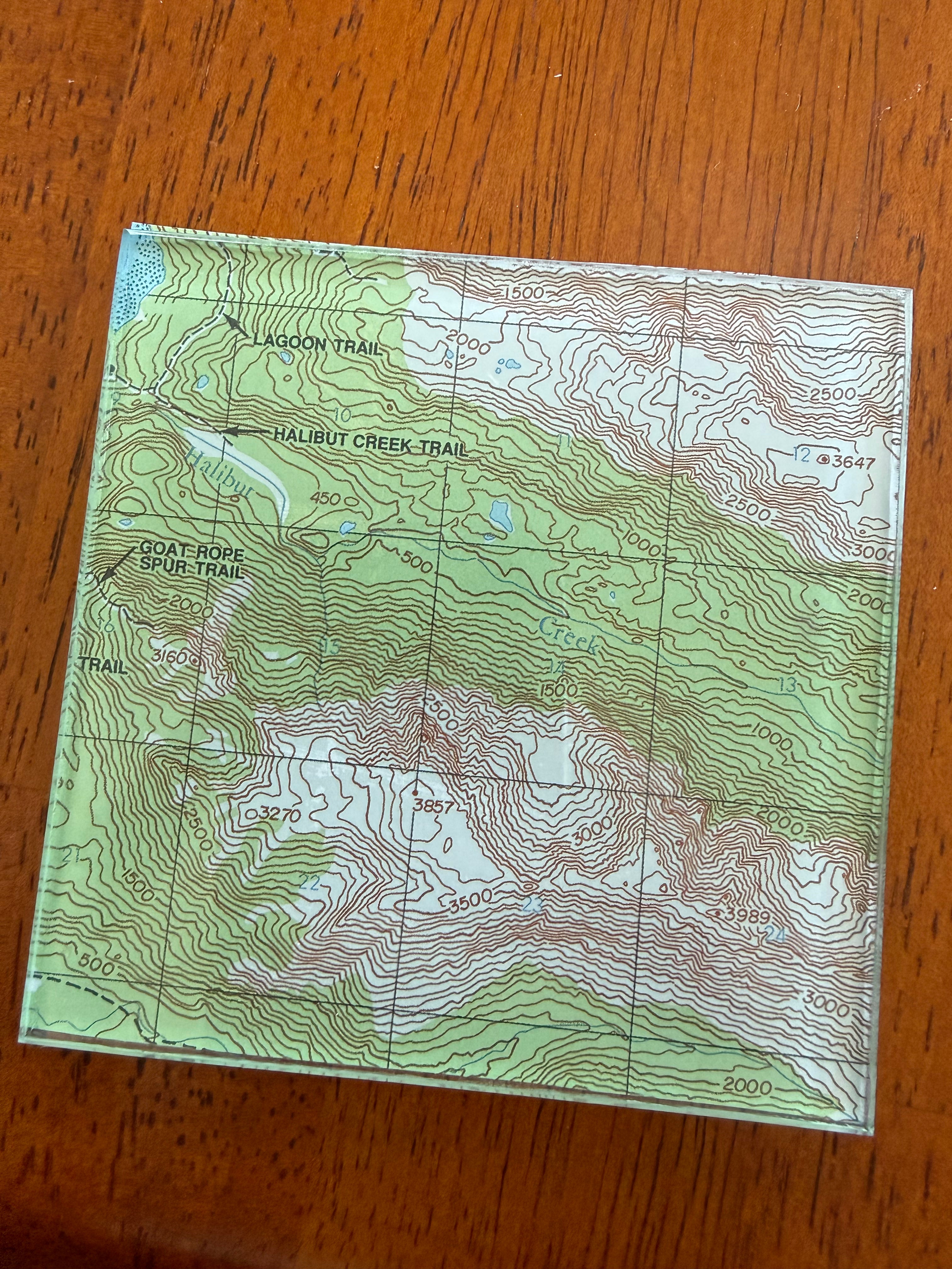 Alaska Map Coasters