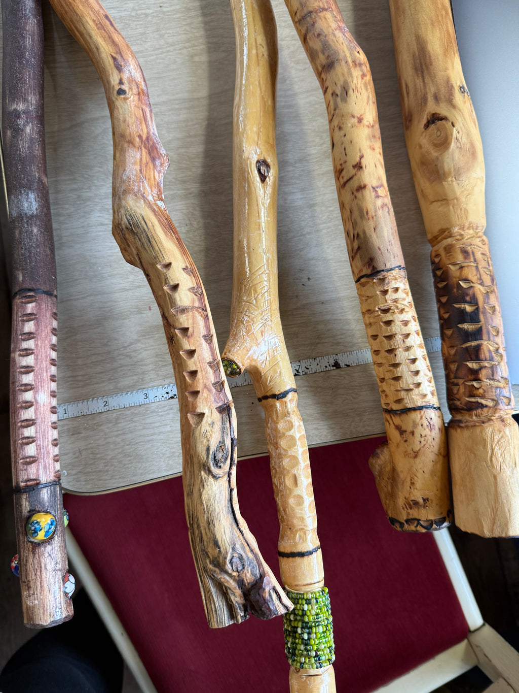 Hand Carved Walking Sticks