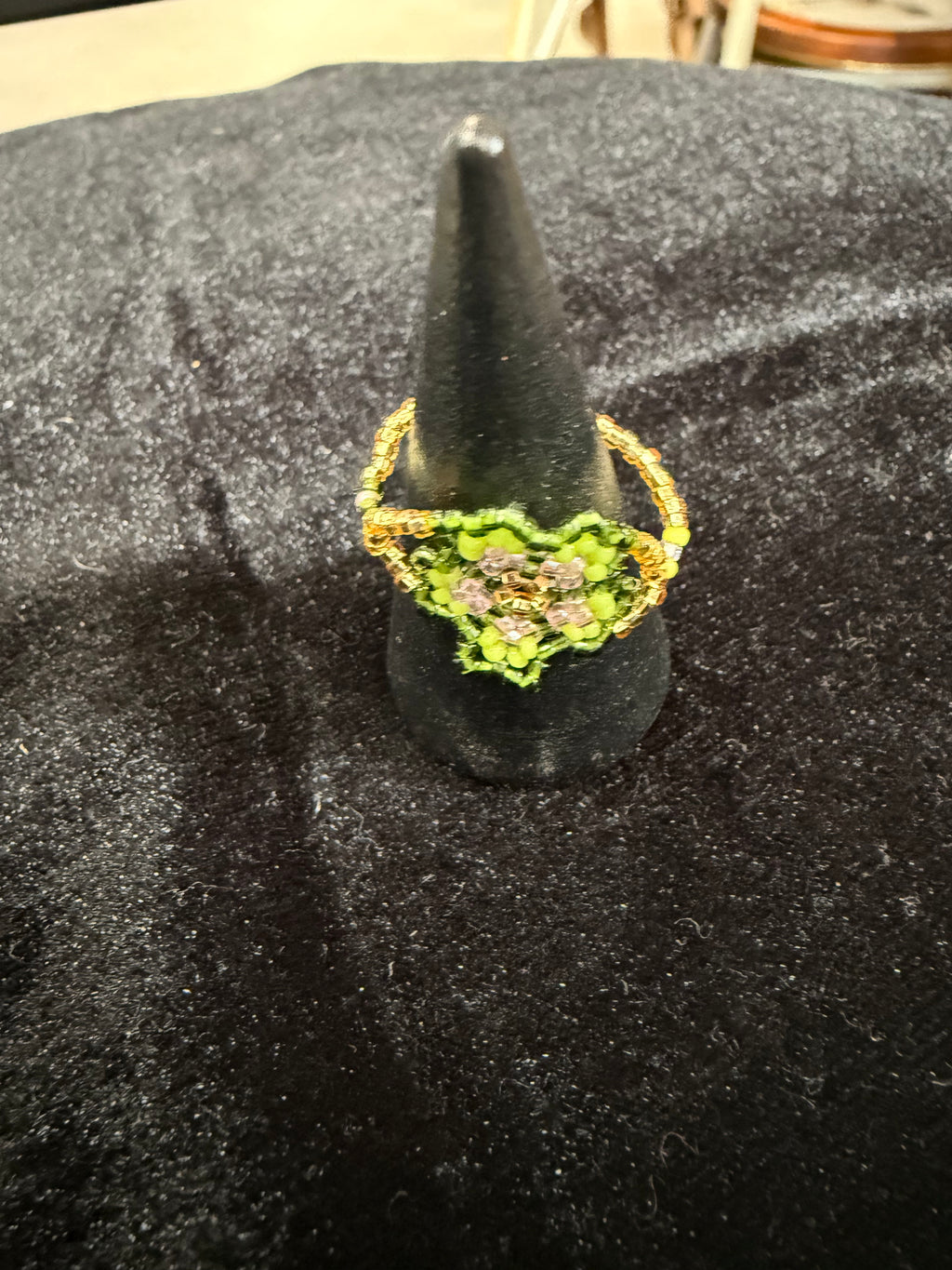 Hand Beaded Rings