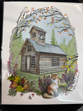 Fox Kitchen Print