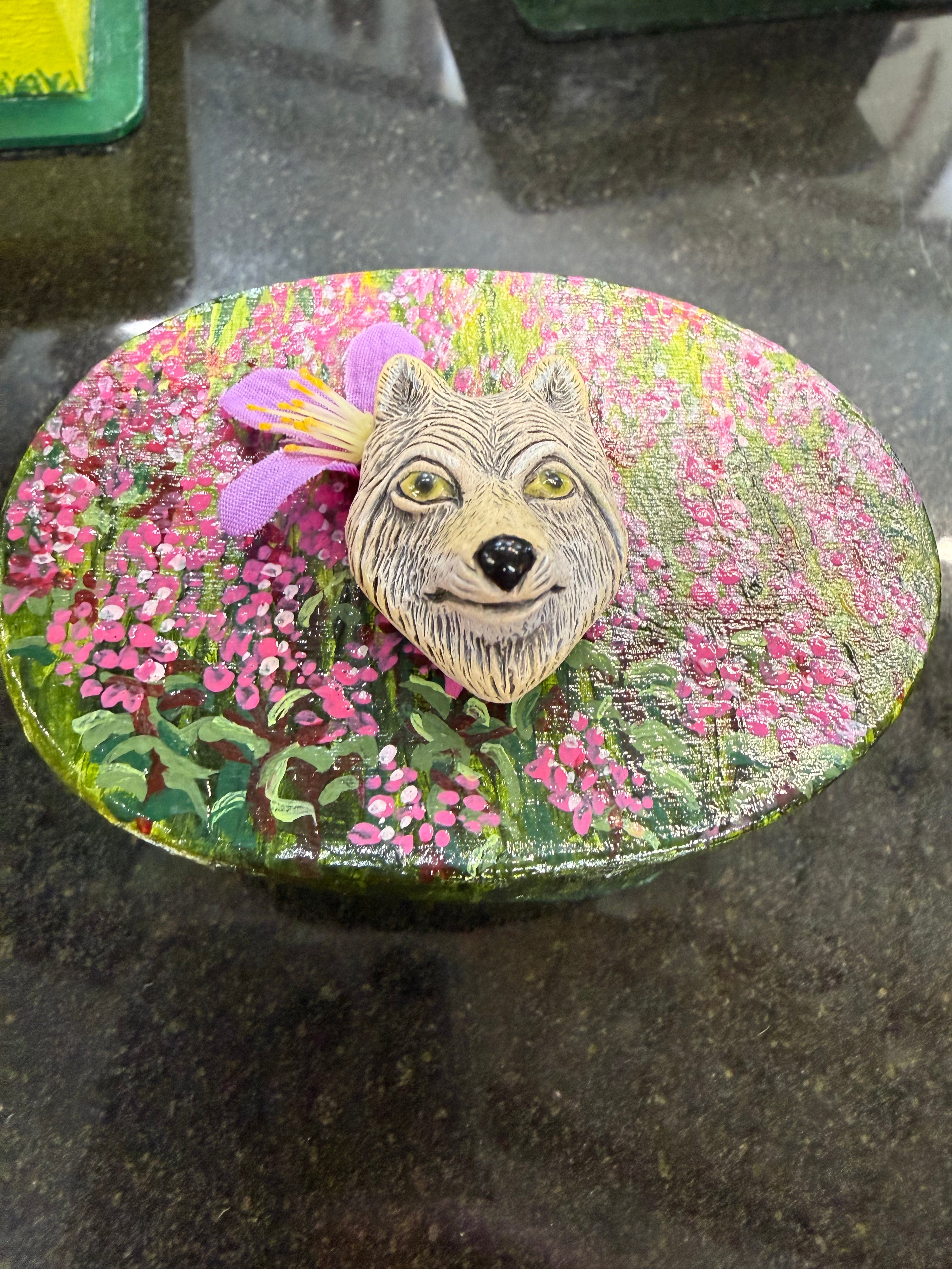Hand Painted and Beaded Boxes