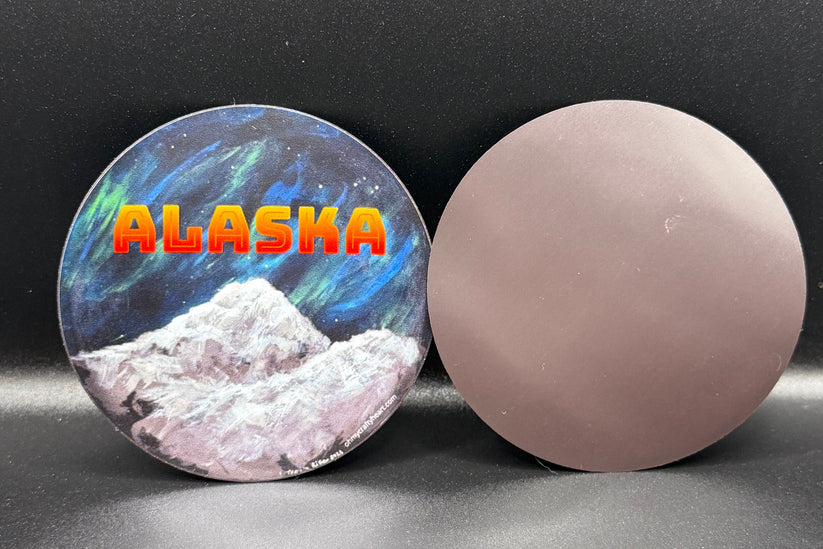 stickers and magnets