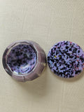 #138 Round Purple Box With Top